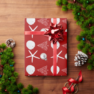 Tropisches Weihnachtswackelpapier Geschenkpapier