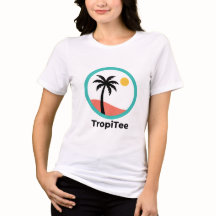 TropiTee-Logo – Palmensilhouette