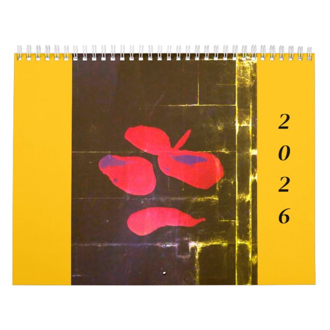 "Tropping Petals" Kalender 2026 (Titelbild)