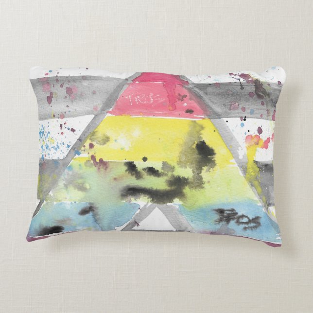 TROS Straight Allilies Stolz Akzent Kissen (Rückseite)