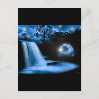 Trost im Dunkeln Postkarte