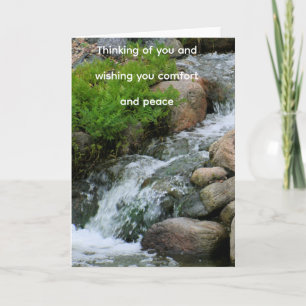 Trost- und Friedenskarte Karte