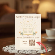 Tröstende Gospel-Hymnen QR-Code-Playlist-Gruß