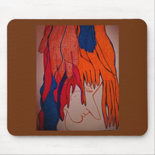Tröstende Hände Mousepad