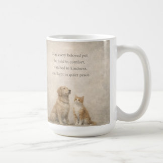 Trostgebet für Haustiere 15 oz. Klassischer Becher Kaffeetasse