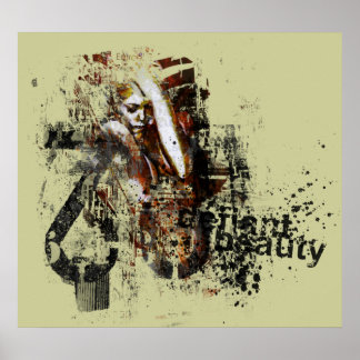 trostlose Schönheit Poster