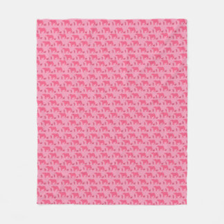 Trostloses rosa Flanelldecke Kühe Western Ranch Fleecedecke