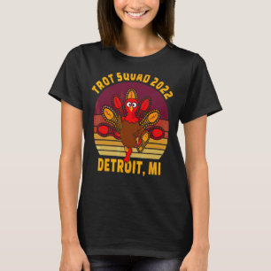 Trot Squad 2022 Detroit Mi Erntedank Runner Cos T-Shirt