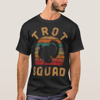 Trot Squad Erntedank gibt Türkei Day Costume L T-Shirt