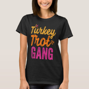 Trot Team Erntedank Türkei Pilgrim läuft T-Shirt
