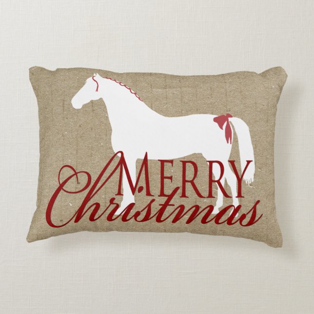 Trothorn Weihnachten Zierkissen (Rückseite)