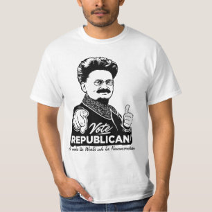 Trotsky Abstimmungs-Republikaner-Shirt T-Shirt