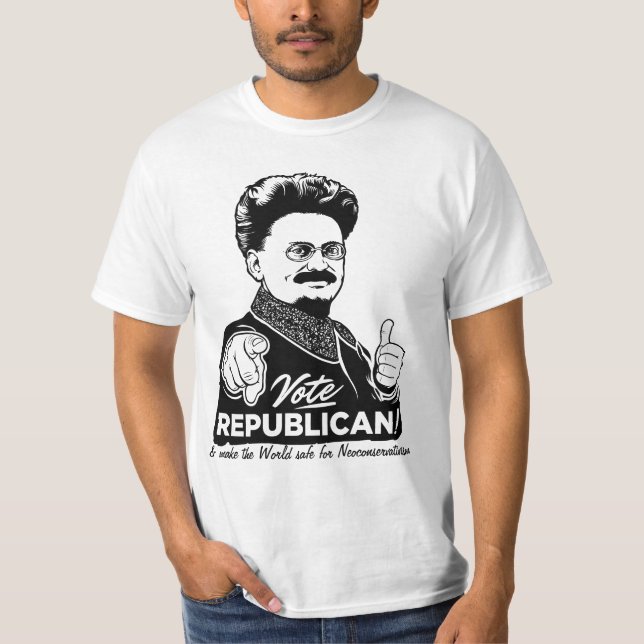 Trotsky Abstimmungs-Republikaner-Shirt T-Shirt (Vorderseite)