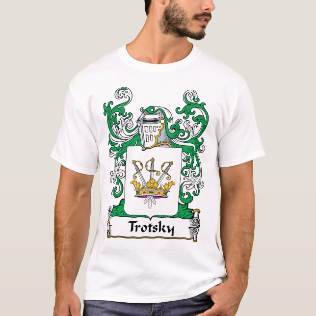 Trotsky Familienwappen T-Shirt (Vorderseite)