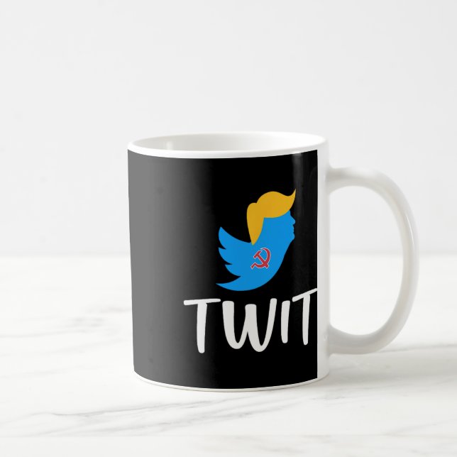 Trottel - Anti-Trump -  Kaffeetasse (Rechts)