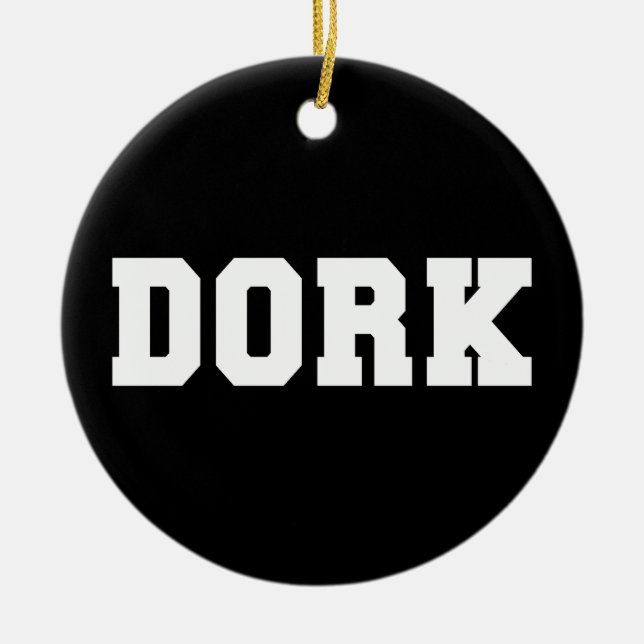 Trottel Keramik Ornament (Vorne)