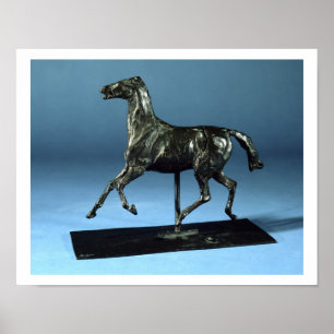 Trottenpferd (Bronze) Poster
