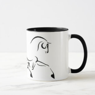 Trotting PferdeTasse Tasse