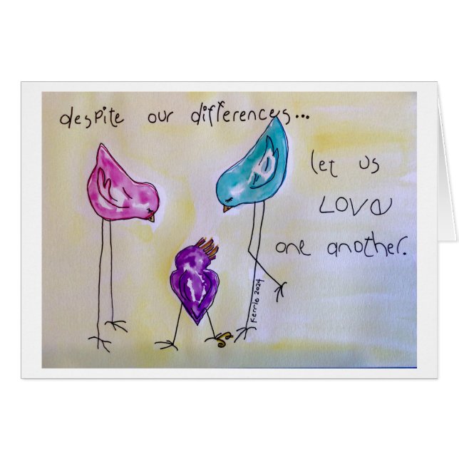 Trotz unserer Unterschiede (Vorderseite (Horizontal))