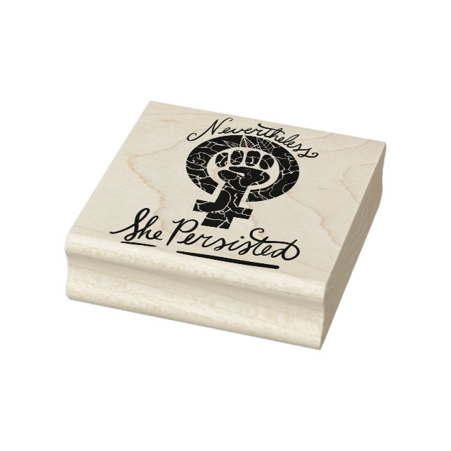 Trotzdem beharrt sie auf der feministischen Symbol Gummistempel (Stempel)