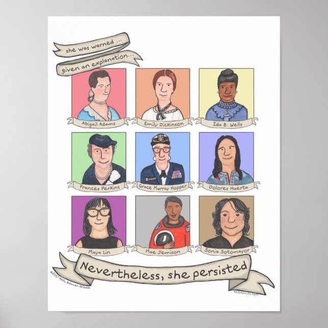 Trotzdem beharrte sie auf Plakaten Poster (Vorne)