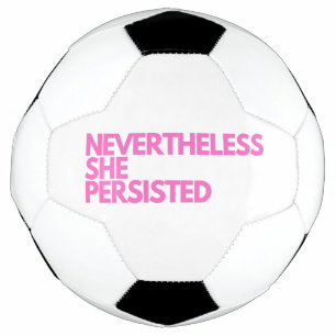 Trotzdem beharrte sie fußball