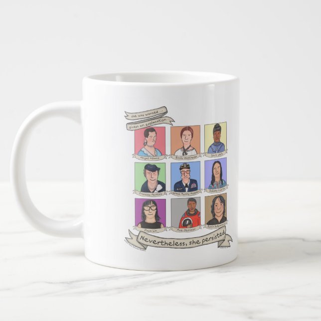 Trotzdem behielt sie 20 oz.Jumbo-Tasse Jumbo-Tasse (Links)