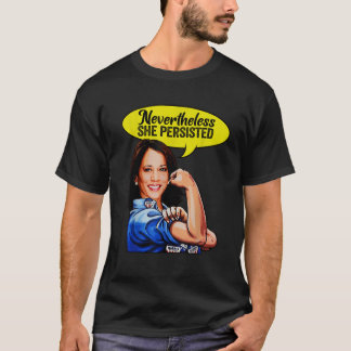 Trotzdem behielt sie Kamala Harris Graphic F T-Shirt