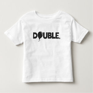 Trouble Double Funny Vater Son Daughter Match Kleinkind T-shirt