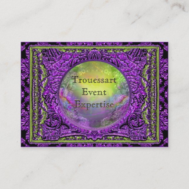 Trouessart Plüsch unzerstörbar Visitenkarte (Vorderseite)