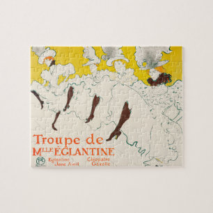 Troupe de Mademoiselle Eglantine, Toulouse Lautrec Puzzle
