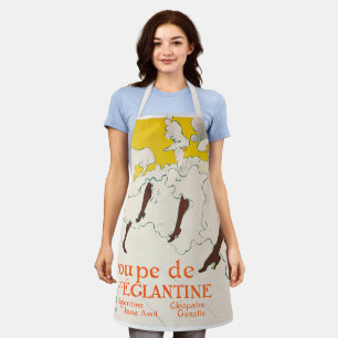 Troupe de Mademoiselle Eglantine, Toulouse Lautrec Schürze