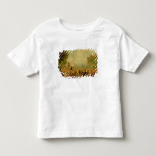 Troupe der Schauspieler darstellend auf einem Kleinkind T-shirt