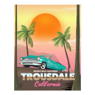 Trousdale Beverly Hügel California Fotodruck