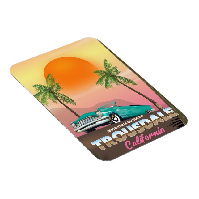 Trousdale Beverly Hügel California Magnet (Rechte Seite)