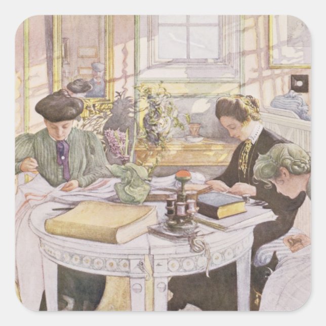 Trousseau, pub. in 'Lasst Licht Hinin'(`Gelassen i Quadratischer Aufkleber (Vorderseite)