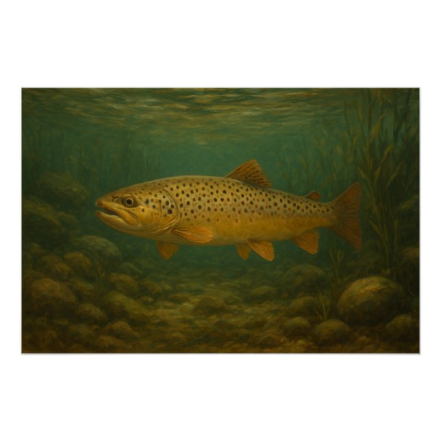 Trout Poster (Vorderseite)