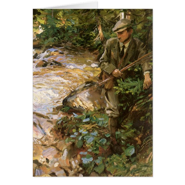 Trout Stream in Tirol von John Singer Sargent (Vorne)