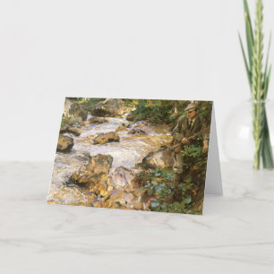 Trout Stream in Tirol von John Singer Sargent Karte