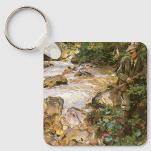 Trout Stream in Tirol von John Singer Sargent Schlüsselanhänger