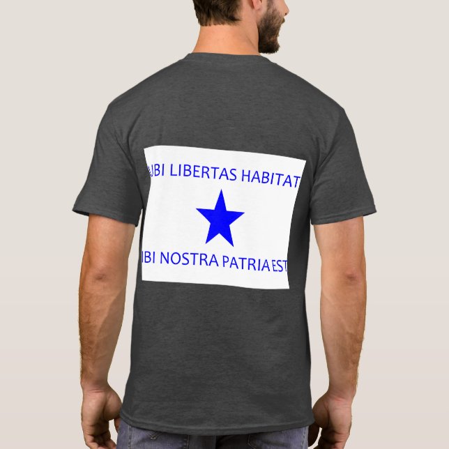 Troutman Flagge T-Shirt (Rückseite)