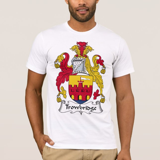 Trowbridge Familienwappen T-Shirt (Vorderseite)