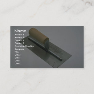 Trowel Visitenkarte