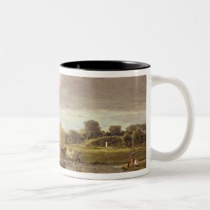 Trowse Wiesen, nahe Norwich, 1828 Zweifarbige Tasse