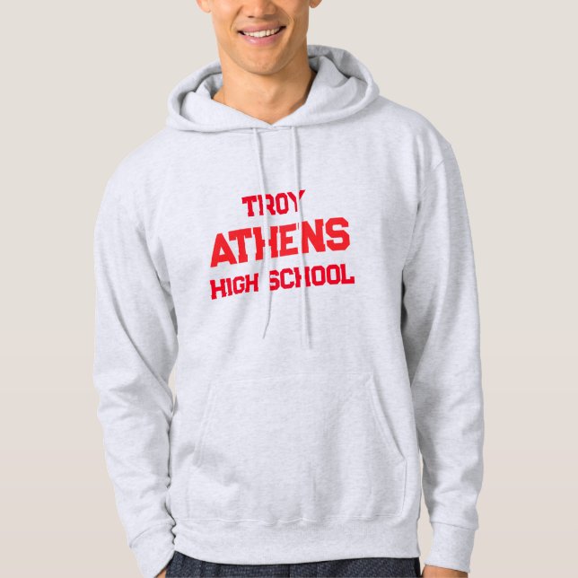Troy Athens High School Hoodie (Vorderseite)
