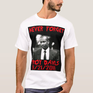 Troy Davis, nie vergessen — T - Shirt