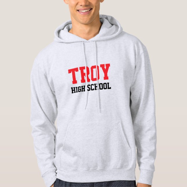 Troy High School Hoodie (Vorderseite)