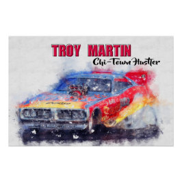 Troy Martin Chi-Town Hustler Poster
