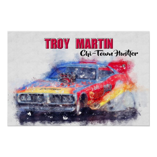 Troy Martin Chi-Town Hustler Poster (Vorderseite)