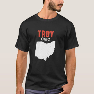 TROY Ohio USA Staat America Travel Ohioan T-Shirt